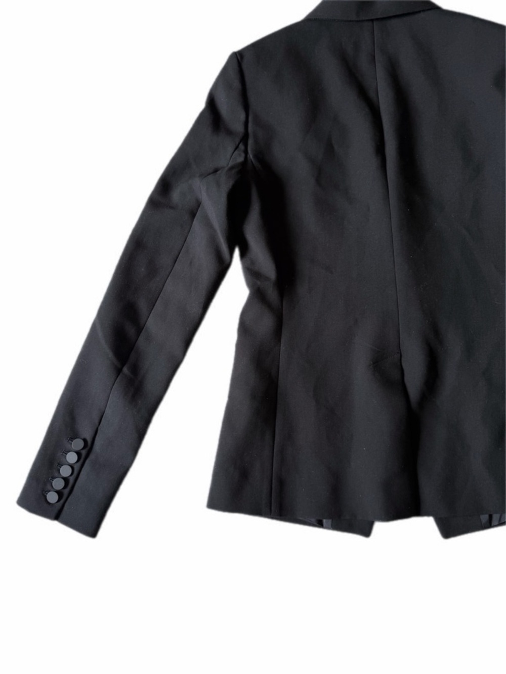 Banana Republic double breasted black blazer size 2 - Picture 14 of 15